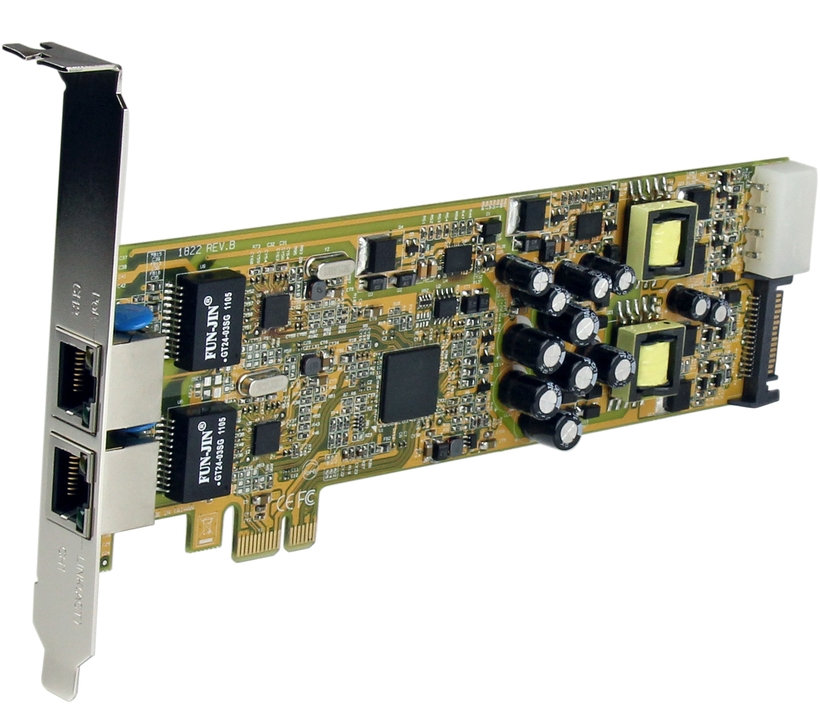 StarTech 2-Port PoE PCIe Netzwerkkarte