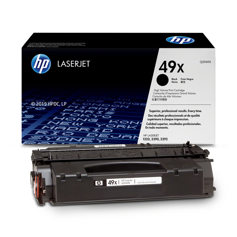 Toner HP 49X, noir