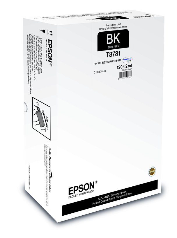 Epson T878 XXL Tinte schwarz