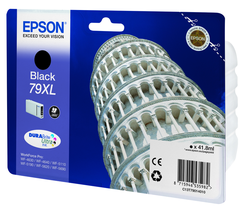Epson 79XL tintapatron, fekete