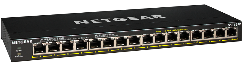 NETGEAR GS316PP PoE Gigabit Switch