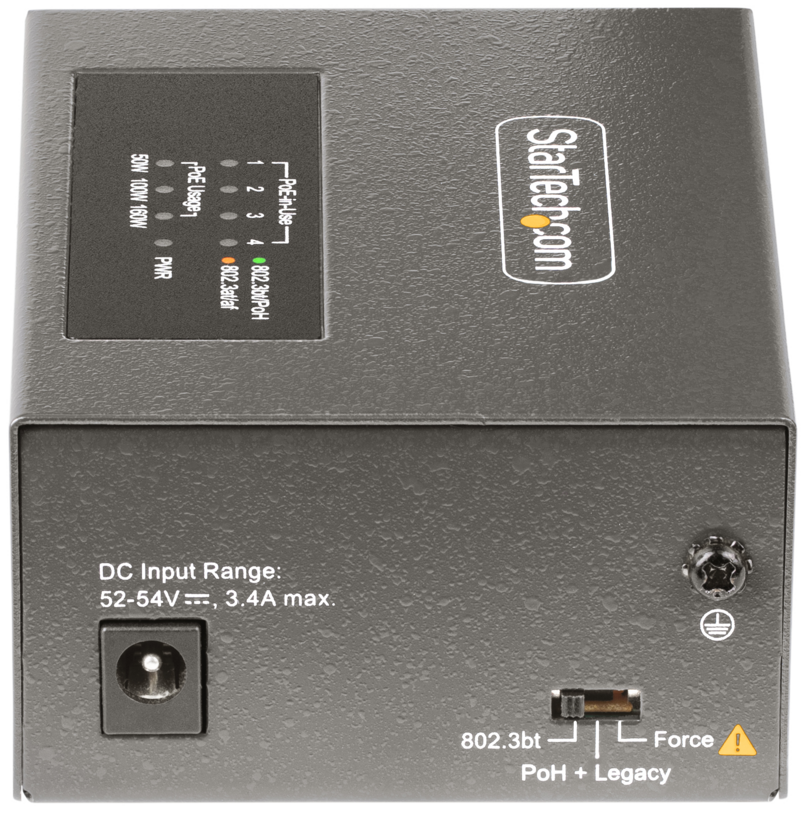 StarTech 4-Port PoE++ Injector