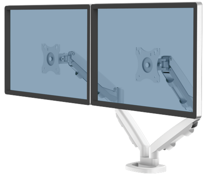 Fellowes Eppa Dual Tischhalterung weiß