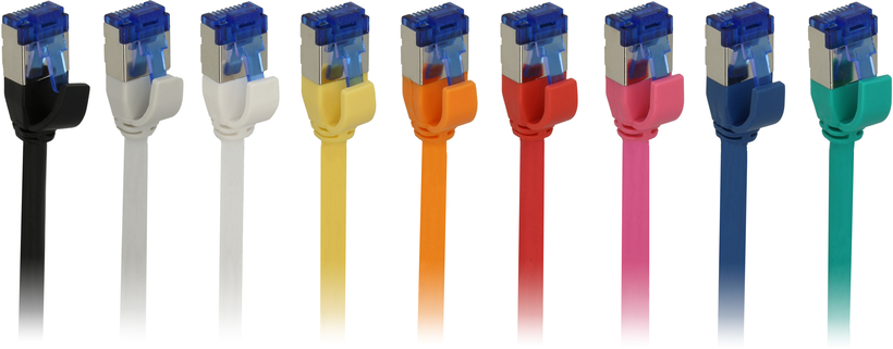 Patch Cable RJ45 S/FTP Cat6a 5m Magenta