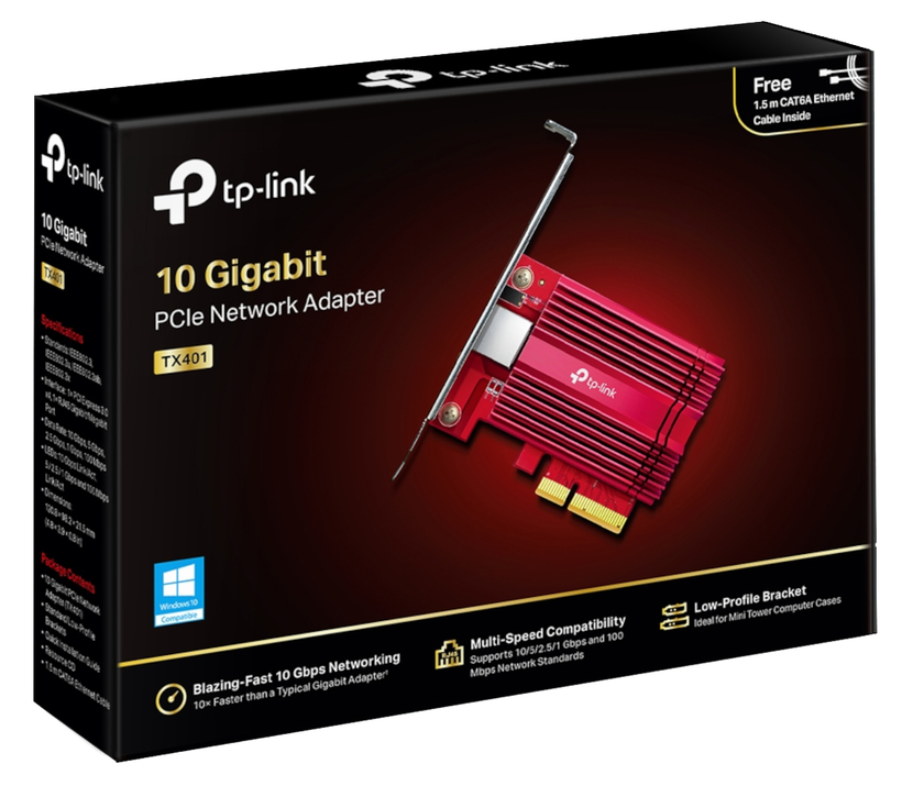 Tarjeta de red PCI TP-LINK TX401 10G