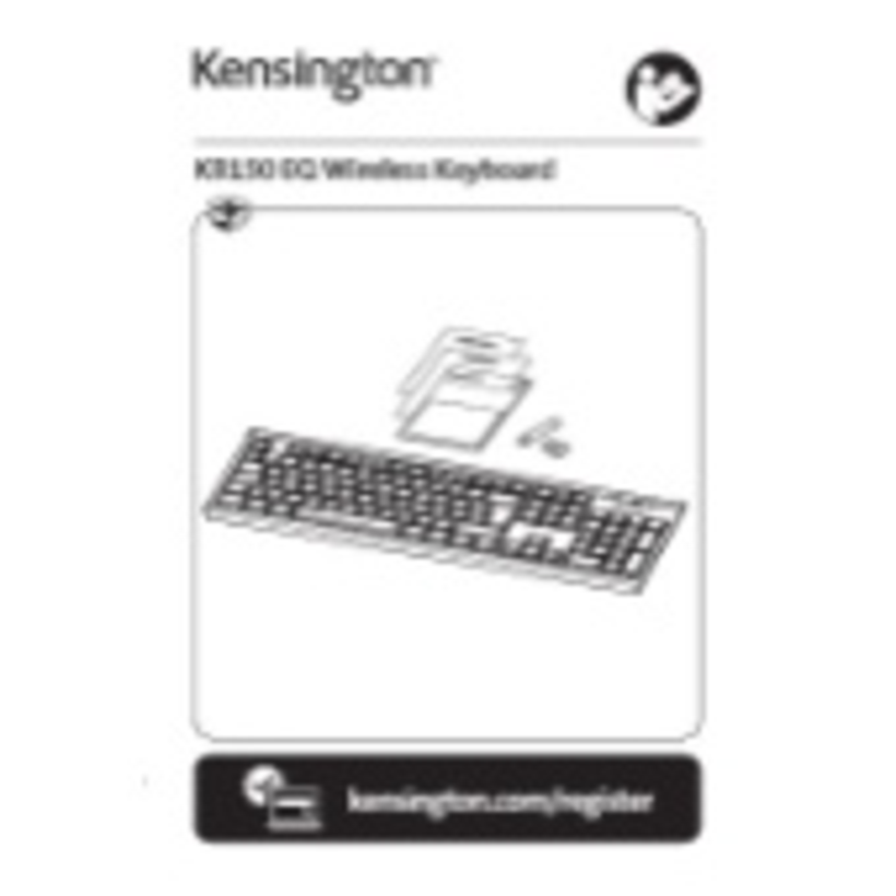 Kensingon KB150 EQ Wireless Tastatur