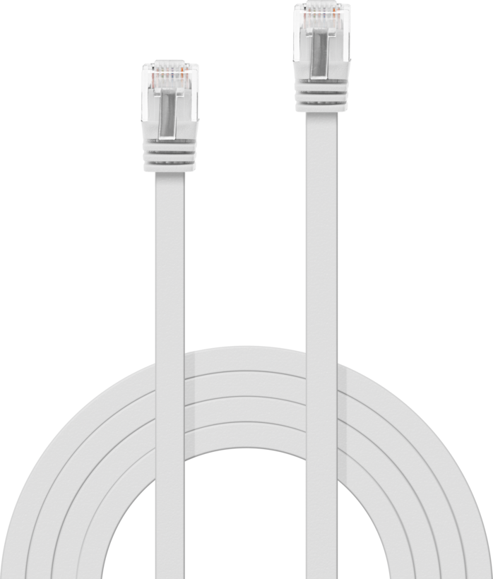 Patch Cable Flat RJ45 U/UTP Cat6 1m