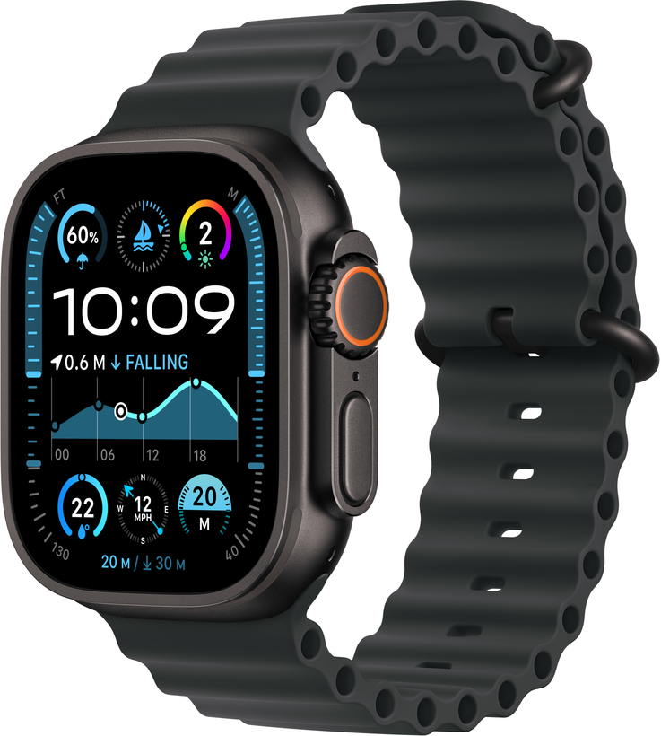 Apple Watch Ultra 2 LTE 49mm titane noir