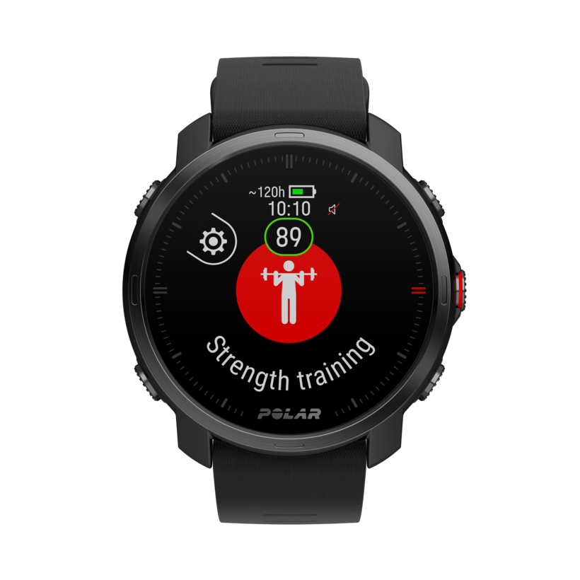 Polar Grit X Watch GPS 47 mm schwarz