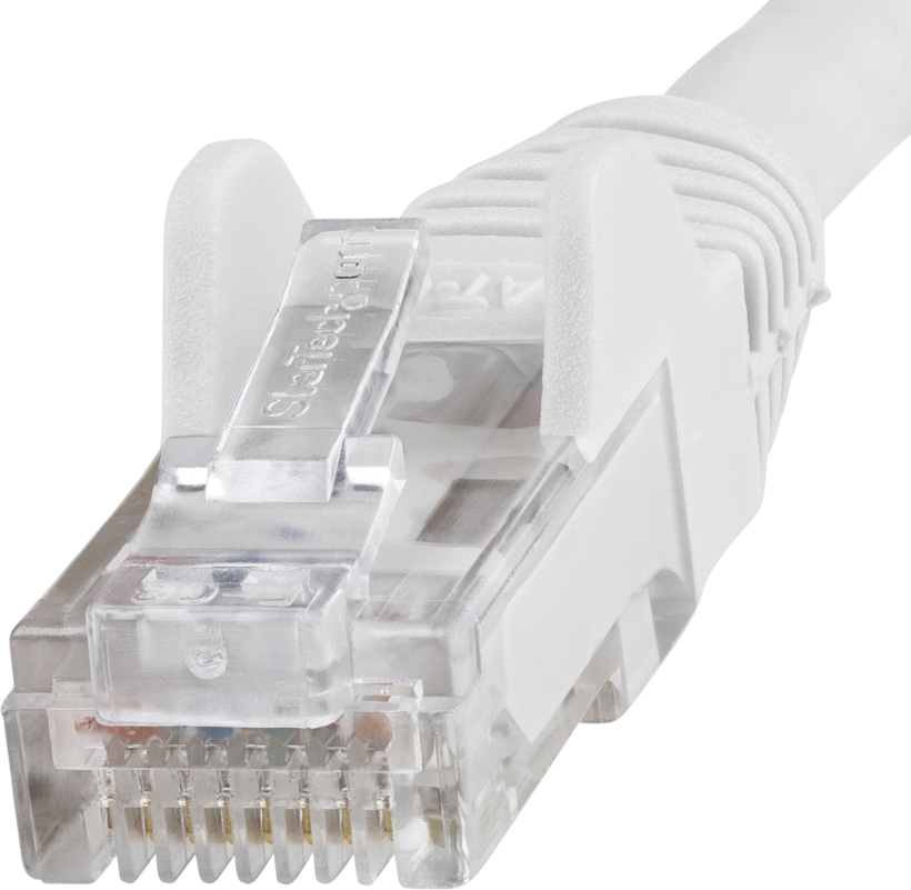 Câble patch RJ45 U/UTP Cat6 3 m blanc