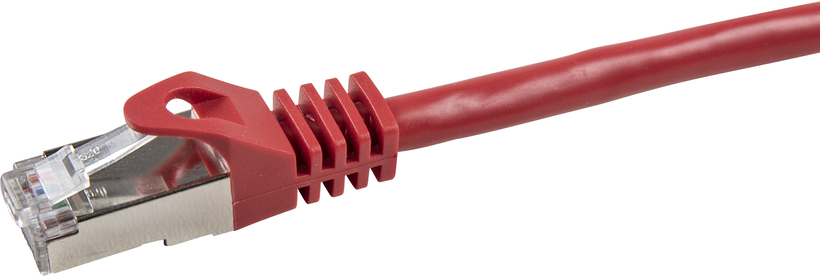 Patch Cable RJ45 SF/UTP Cat5e 1.5m Red