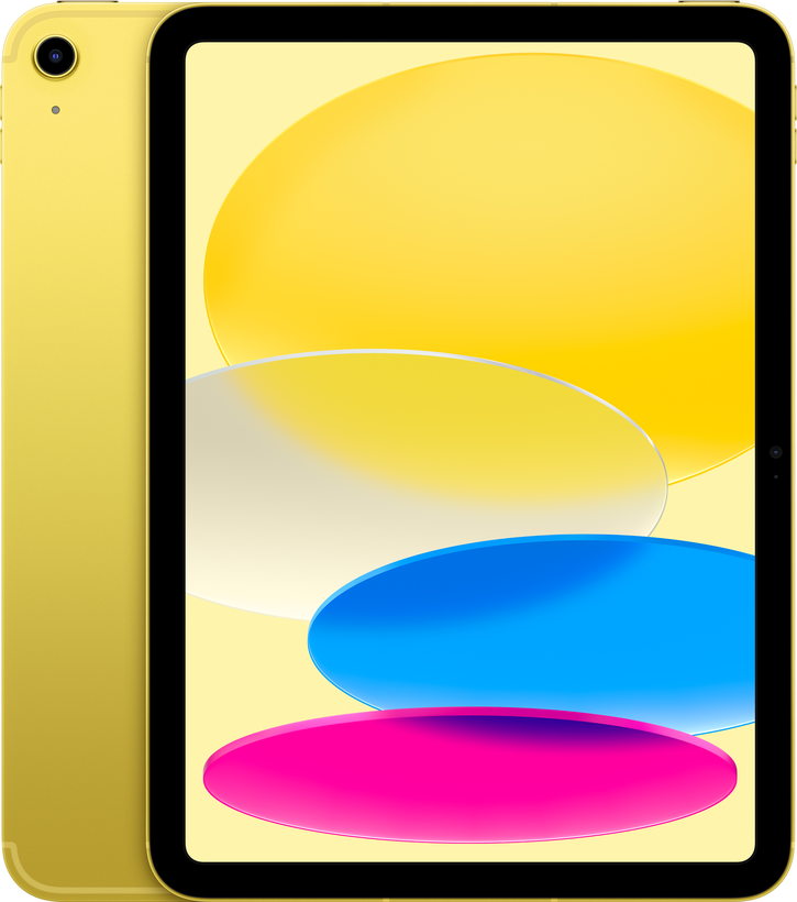 Apple iPad 10.9 10e gén 5G 256 Go, jaune