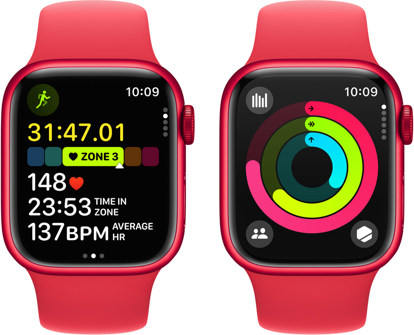Apple Watch S9 GPS 41mm all. PRODUCT RED