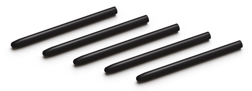 Puntas lápiz estándar Wacom 5 u, negro
