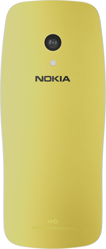 Mobilní telefon Nokia 3210 DS Y2K zlatý
