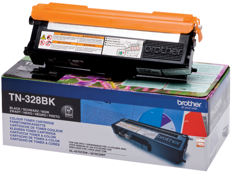 Brother TN-328BK Toner schwarz
