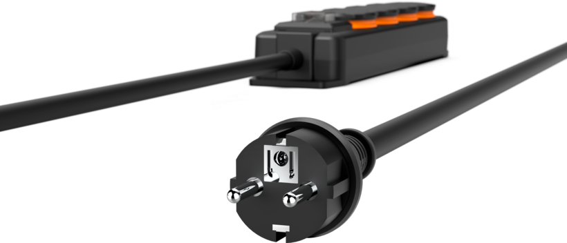 Power Strip 4-way 2m w/ Switch