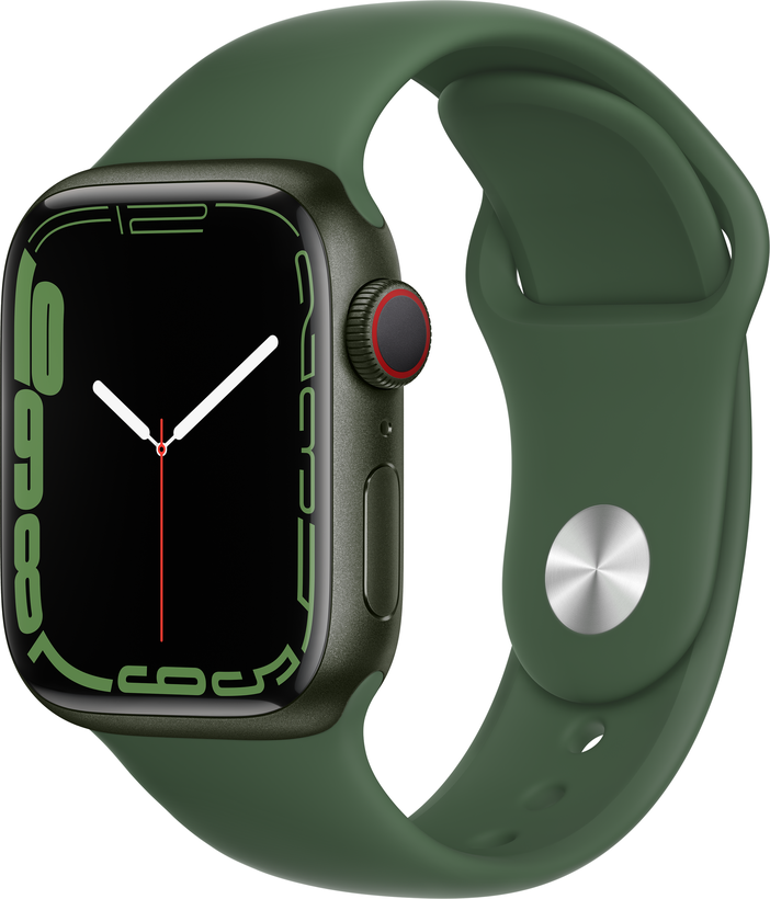 Apple Watch S7 GPS+LTE 41mm Alu Green