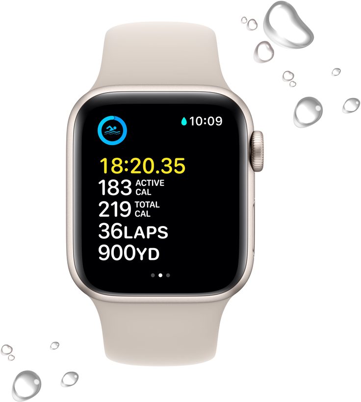 Apple Watch SE GPS+LTE 40mm Alu polar