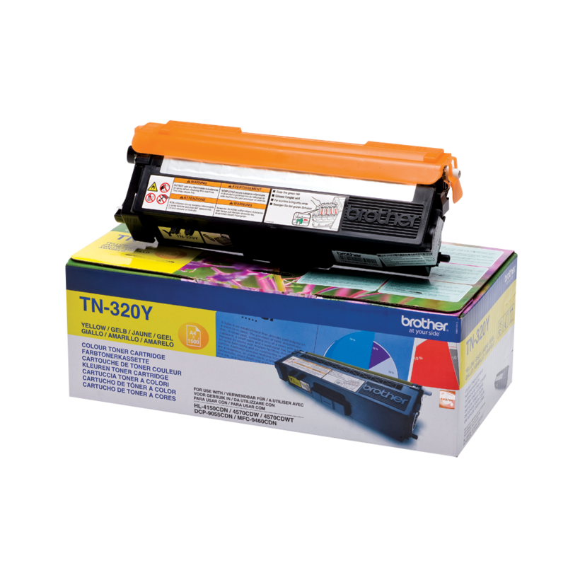 Brother TN-320Y Toner Yellow