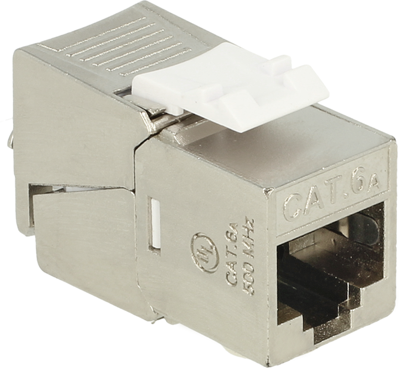 Keystone Jack 1x RJ45 STP Cat6a