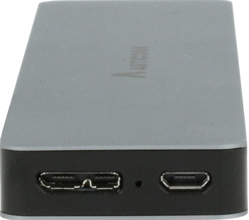 Hub USB 3.0 ARTICONA 7 p. tipo C plata
