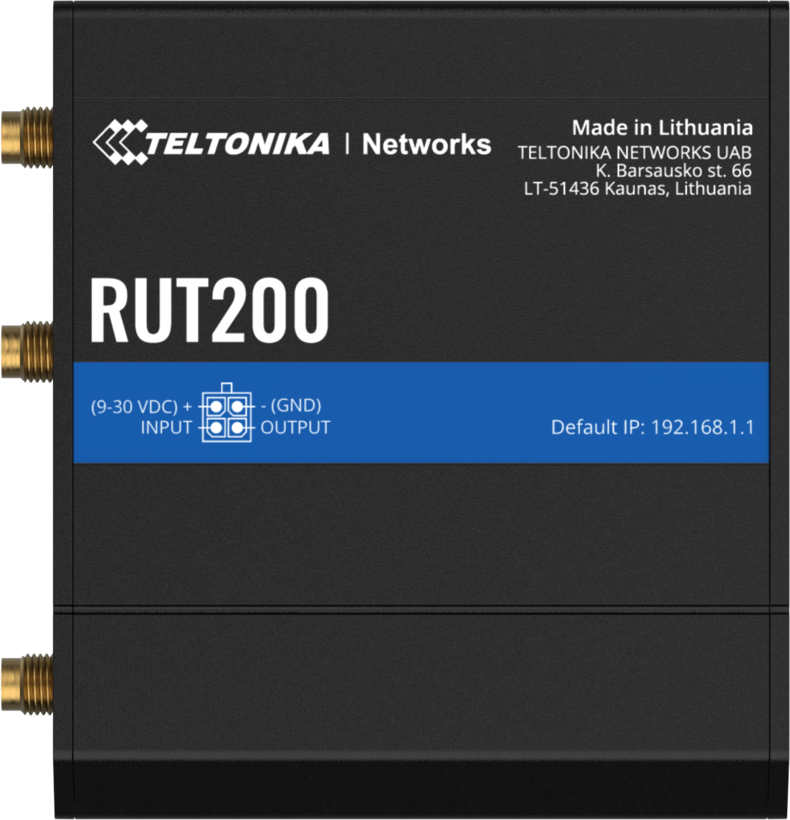 Teltonika RUT200 Industrial 4G Router