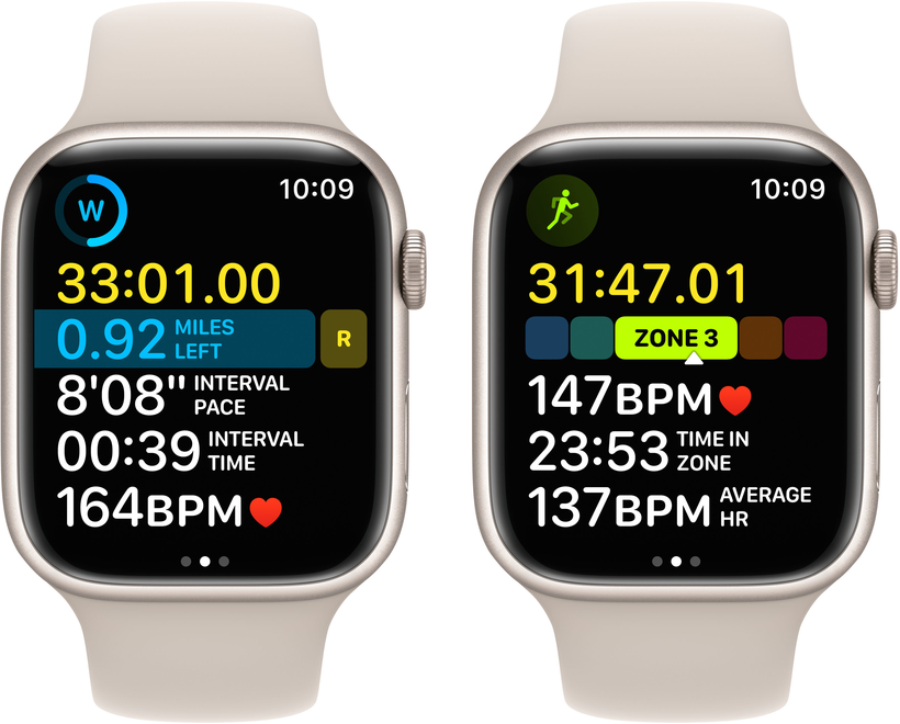 Apple Watch S8 GPS+LTE 45mm alu lum.stel