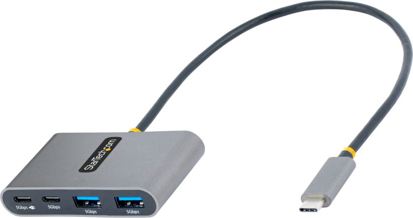 Hub USB StarTech 3.0 4 puertos gris