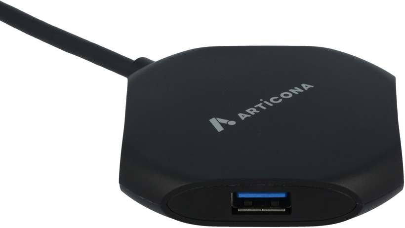 ARTICONA USB Hub 3.0 4-Port TypC schwarz