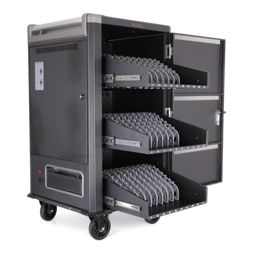 V7 CHGCT30-1E Charge Cart for 30 Devices