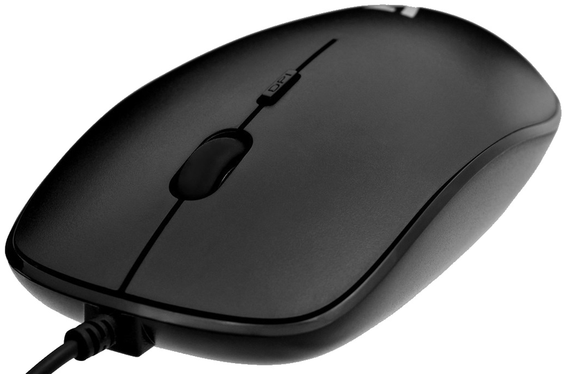 Optická myš V7 USB černá
