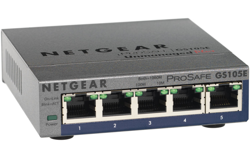 NETGEAR ProSAFE Plus GS105E switch