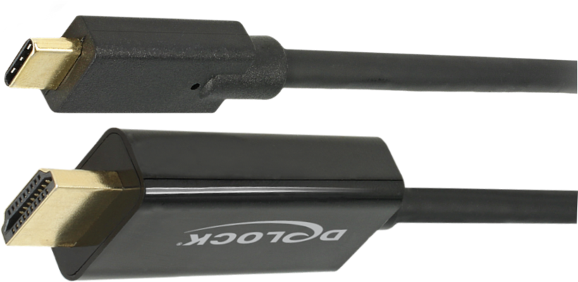 Cable USB Type-C/m - HDMI/m 3m Black