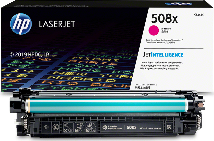 HP 508X Toner Magenta