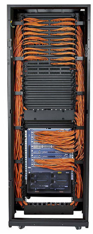 Org. cables vertical APC 750mm, 42U