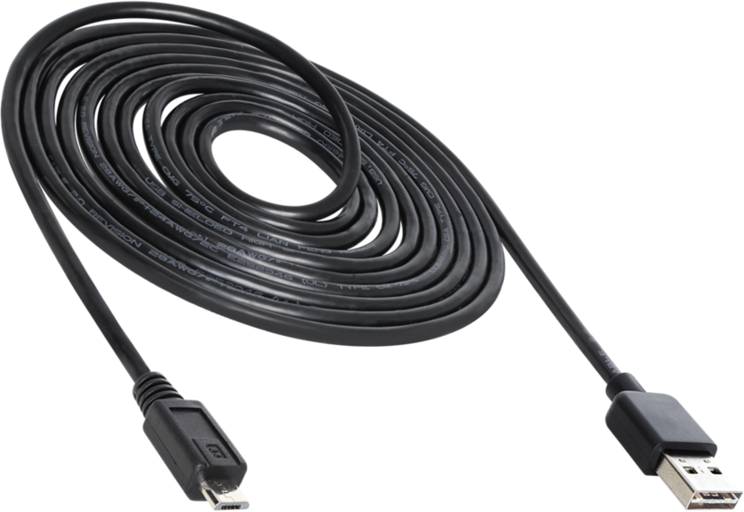 Kabel Delock USB EasyA - microB 3 m