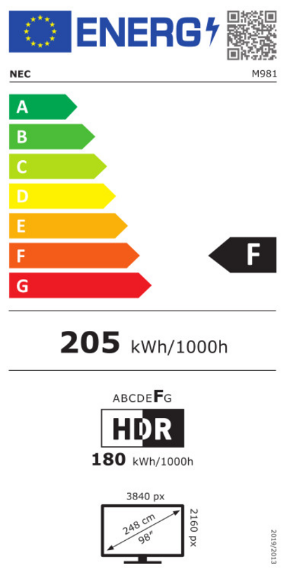 NEC MultiSync M981 Display