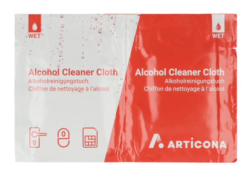 ARTICONA Alcohol-based Cleaner Cloth 10x