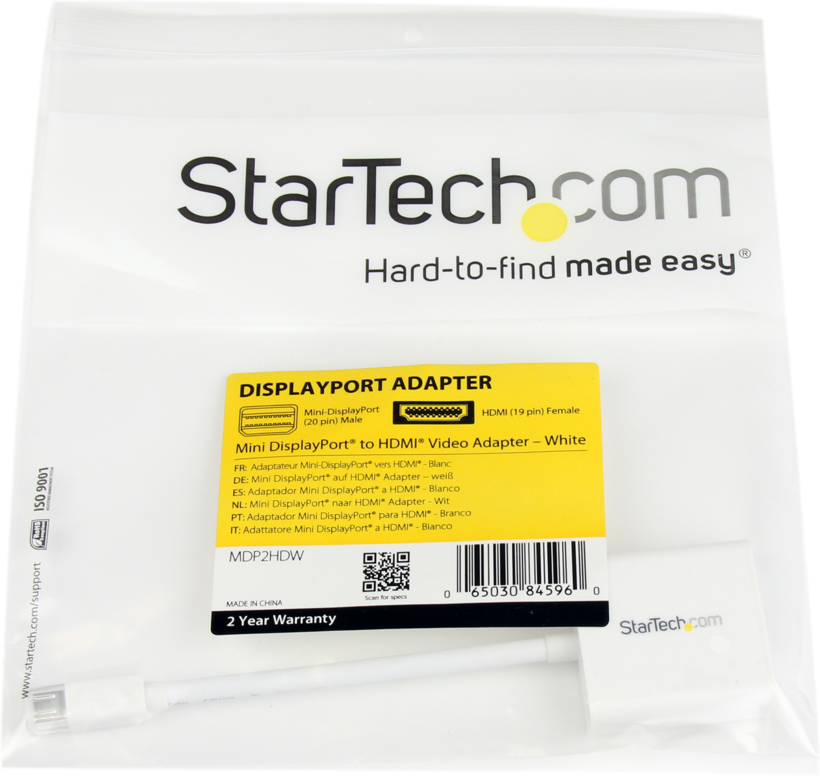 StarTech Mini-DisplayPort - HDMI Adapter