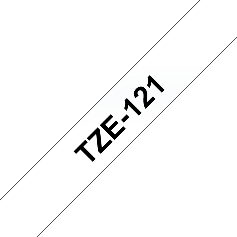 Nastro di scrittura TZe-121 9mmx8m