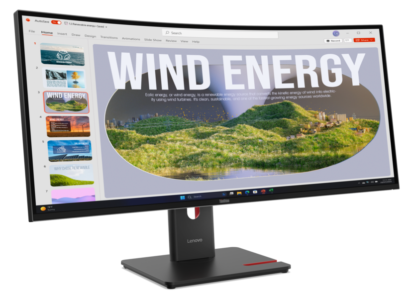 Lenovo ThinkVision T34WD-40 Monitor