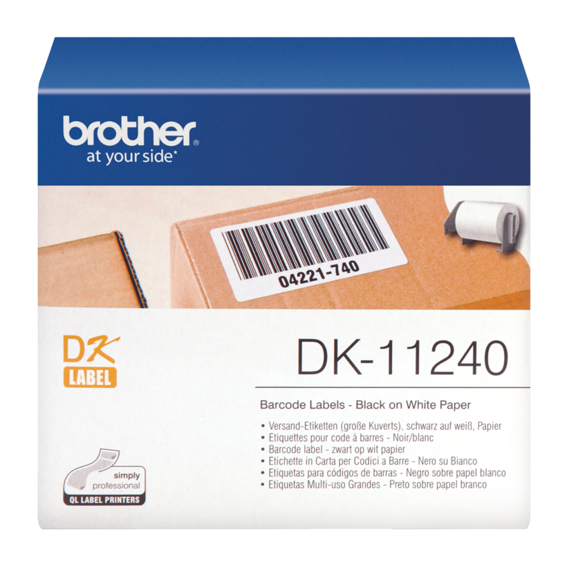 Brother 102x51mm Shipping Labels White