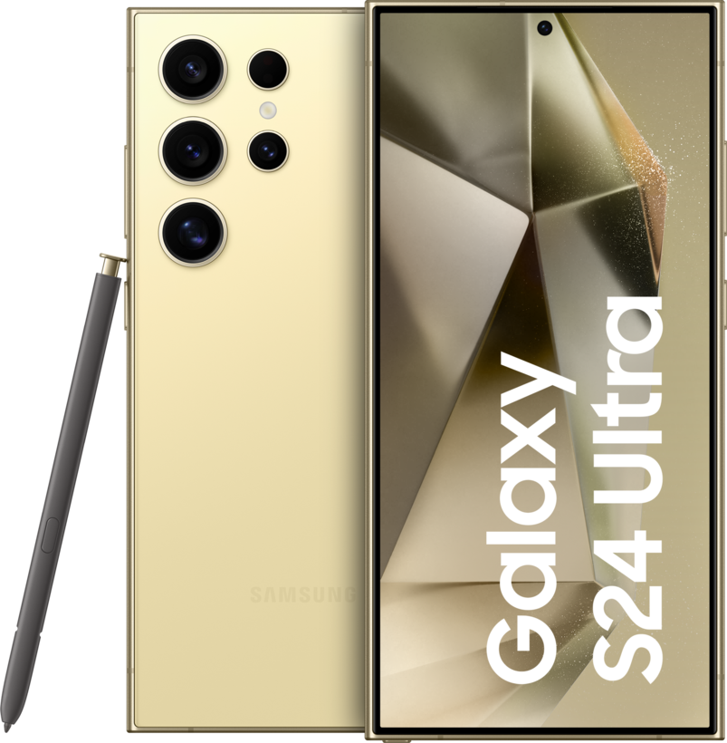 Samsung Galaxy S24 Ultra 256 Go, jaune