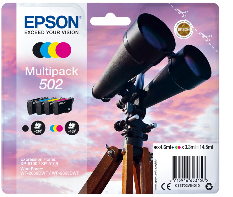 Epson 502 Tinte Multipack