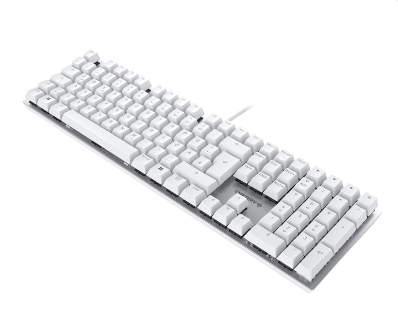 CHERRY KC 200 MX2A BROWN Tastatur weiß