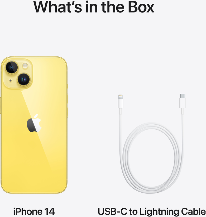 Apple iPhone 14 512 Go, jaune