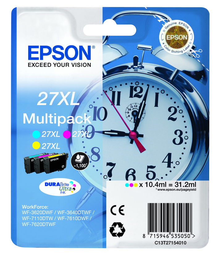 Epson 27XL tinta multipack