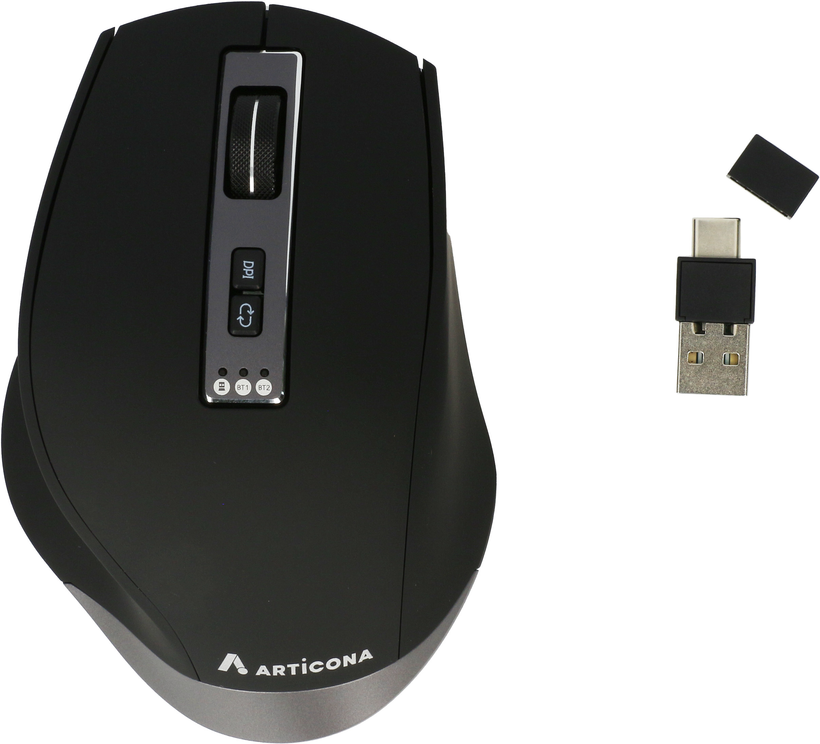 ARTICONA Dual Bluetooth + USB-A/C Mouse