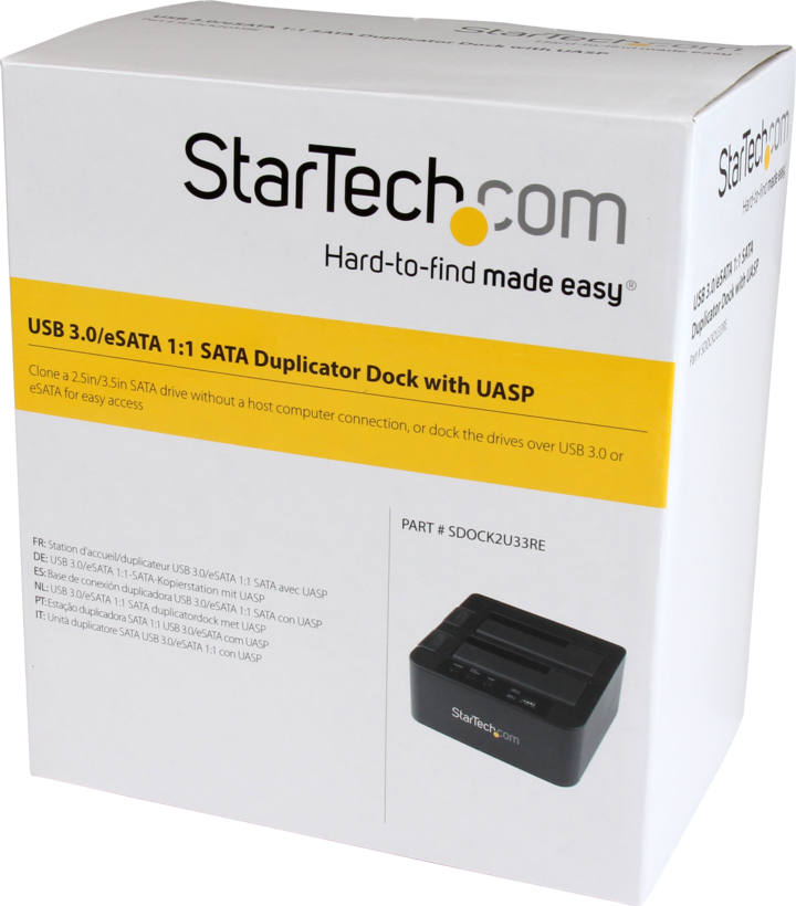 StarTech USB 2x HDD/SSD Duplicator Dock